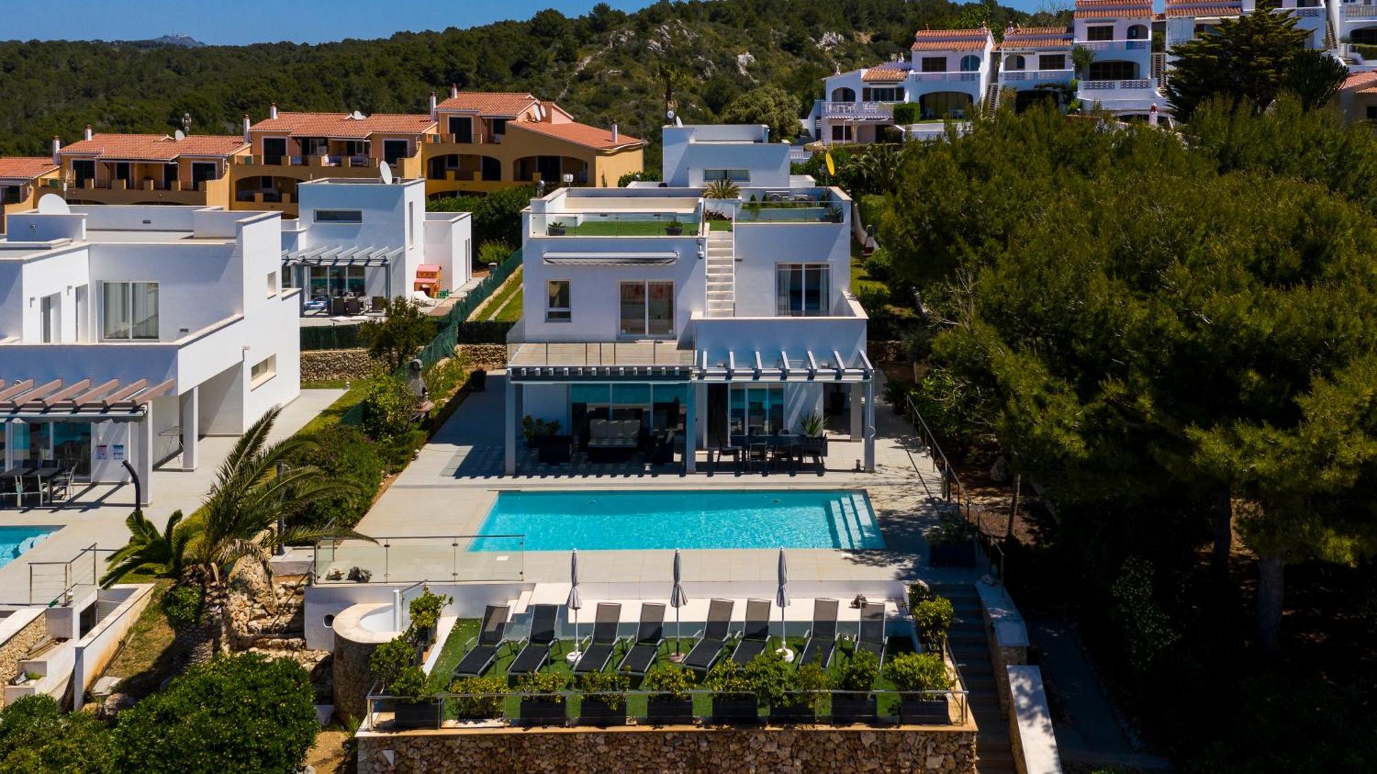 V196 Villa Brisa By Menorcarentals Villas 苏昂博 外观 照片